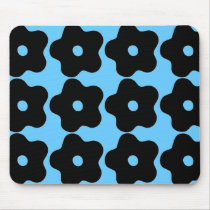 Retro Flower Mousepad