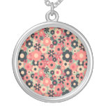 Retro Flowers Necklace