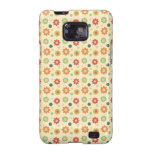 Retro flowers pattern galaxy SII case