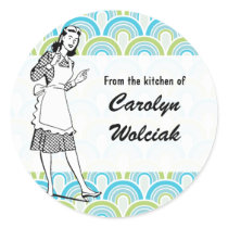 Retro "From the Kitchen" Sticker