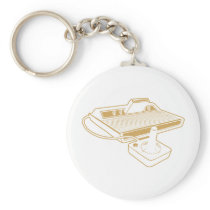 Retro Gamer Keychain