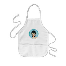 Retro Girl Apron