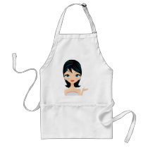 Retro Girl aprons