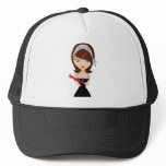 Retro Girl Trucker Hats