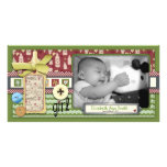 Retro Girl Photo Card photo cards