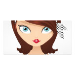 Retro Girl photo cards