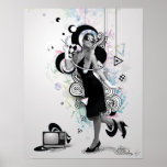 Retro Goddess posters