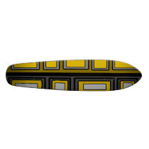 Retro gold and silver rectangle pattern