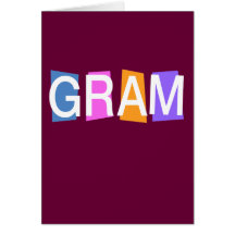 Retro Gram Greeting Cards