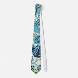 Retro Groovy Aqua Tie