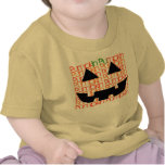 RETRO HALLOWEEN PUMPKIN Jack-o-lantern Trick Treat t-shirts