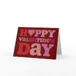 Retro Happy Valentine's Day cards