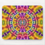 Retro Hippie Tie Dye Mousepad