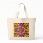 Retro Hippie Tie Dye Tote Bag