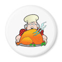 Retro Home Cooking Design. Add Your Own Text. magnets