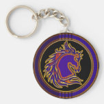 RETRO HORSE HEAD KEYCHAIN