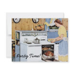 Retro Housewarming Party invitations
