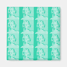 Retro Housewife Magnets