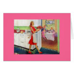 Retro Housewife on Thanksgiving Cards
