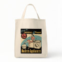Retro Housewife Washer Dryer bags