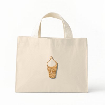 retro ice cream cone bags by doonidesigns