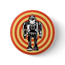 Retro Japanese Robot Buttons