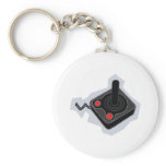 Retro Joystick - Video Games Gamer Gaming PC keychains