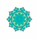 Retro Kaleidoscope Abstract photo sculptures