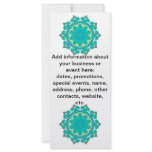 Retro Kaleidoscope Abstract rack cards