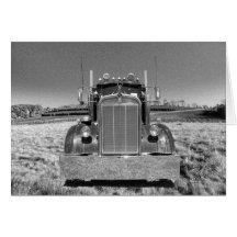 Retro Kenworth Note Card
