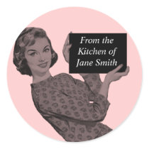 Retro Kitchen Label