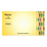 Retro Lines Business Cards