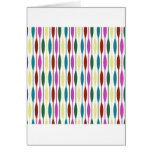 Retro Lines Greeting Cards