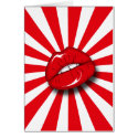 RETRO LIPS cards
