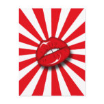 RETRO LIPS postcards
