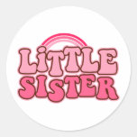Retro Little SIster Stickers