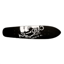 RETRO  - Long Board Black - "2012THELASTPARTY" Skate Board