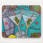 Retro Martini Mouse Pad