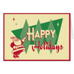 Retro MCM Christmas Card