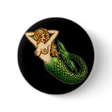 Retro Mermaid buttons