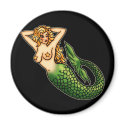 Retro Mermaid magnets
