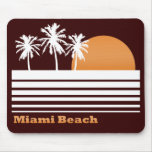 Retro Miami Beach Mousepad