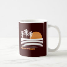 Retro Miami Beach Mug