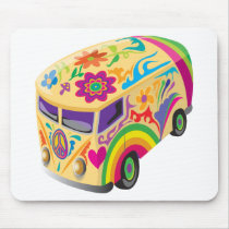 Retro Minvan Mouse Pad