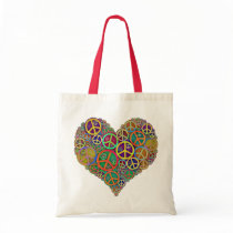 Retro Mod Vintage Peace Bag