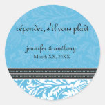 Retro Modern Thistle-Respondez...Sticker