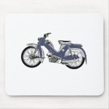 Retro moped Tunturi Mouse Pads
