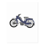 Retro moped Tunturi Post Cards