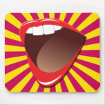 RETRO MOUTH mousepads