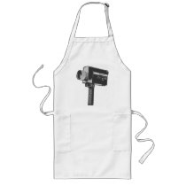 Retro Movie Camera Apron